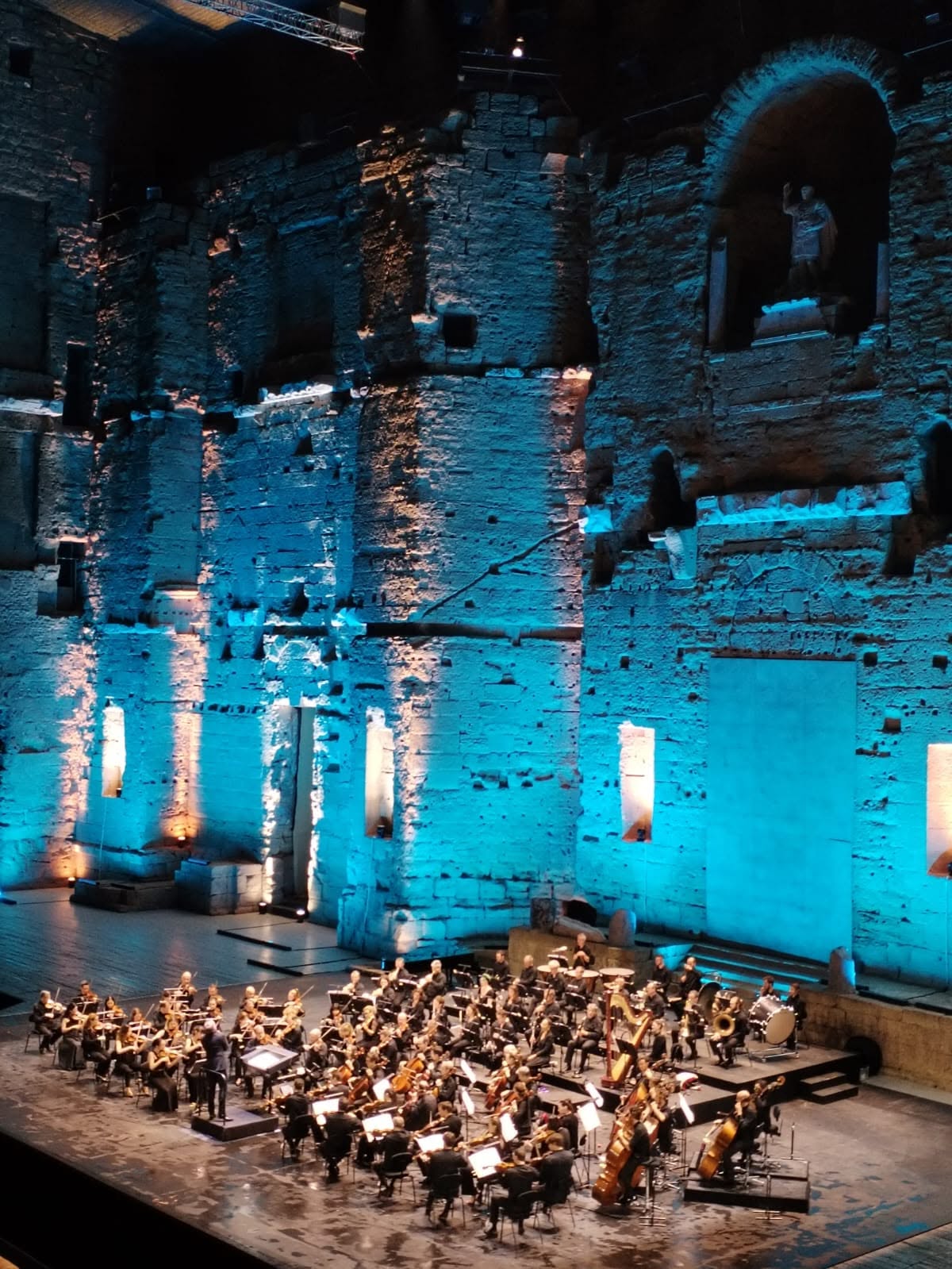 Souvenir de concert · Théâtre antique d’Orange